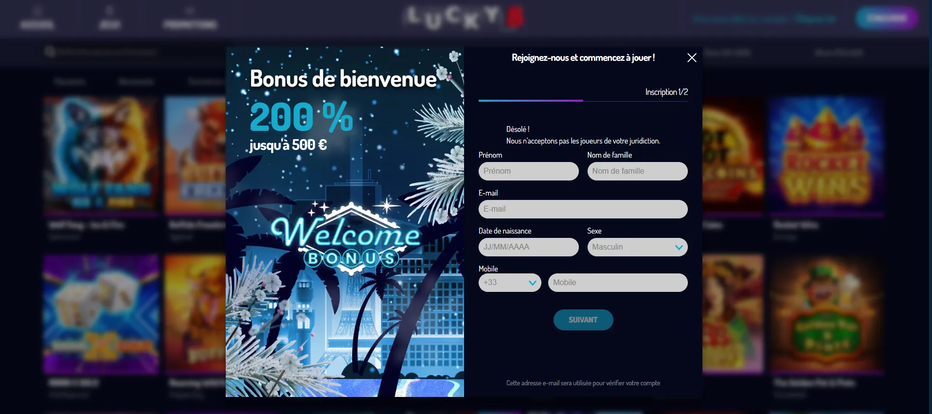 Bonus des casinos en ligne fiables France